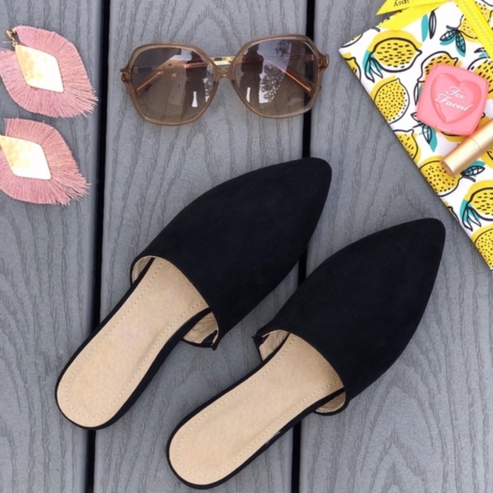 SAVANNAH Slip on Mules - BLACK - Picture 5 of 5